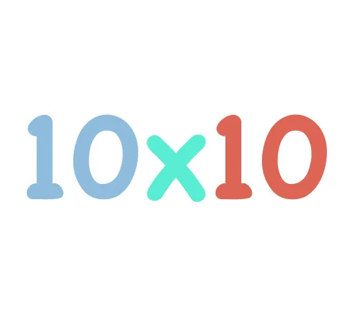 10x10