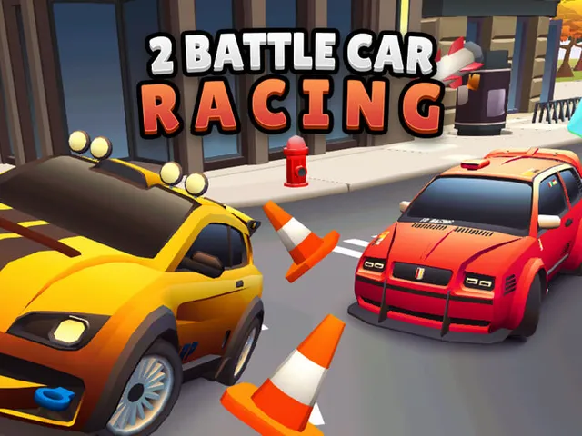 2 Player Battle Car Racing