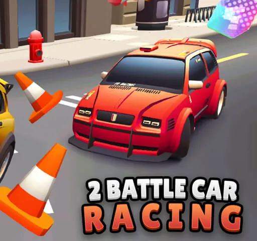 2 Player Battle Car Racing