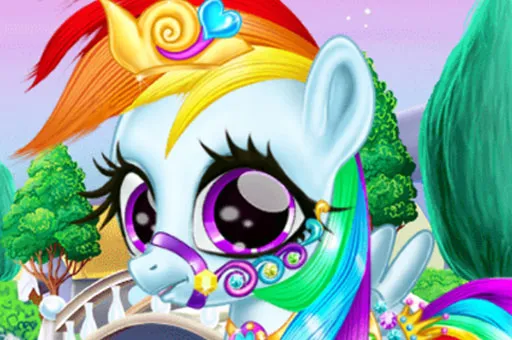 Rainbow Pony Caring