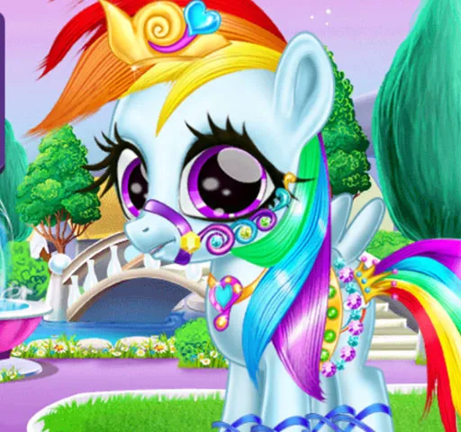 Rainbow Pony Caring