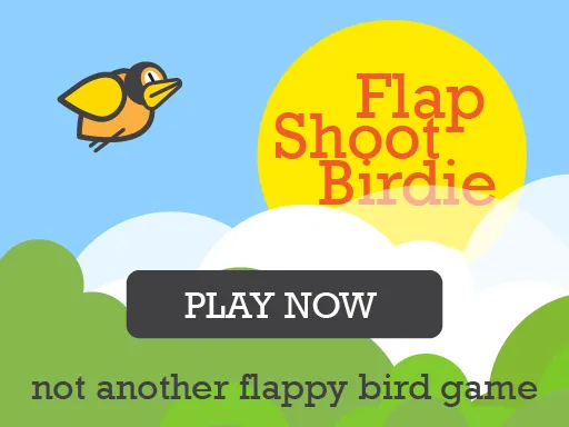 Flap Shoot Birdie Mobil Dostu Tam Ekran Oyunu