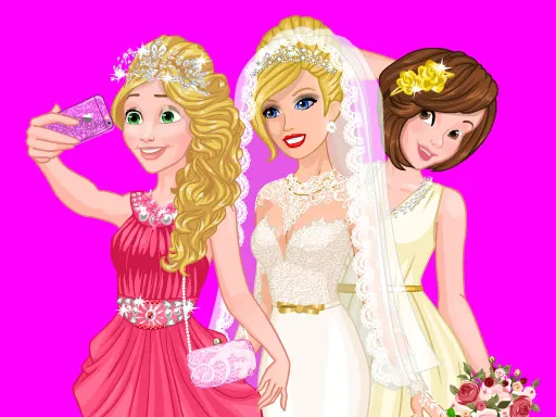 Barbie'nin Prenseslerle Selfie Düğünü