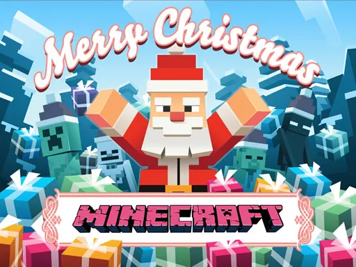MineCraft Noel Jigsaw Bulmacanı
