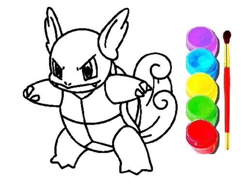 Pokemon Boyama Kitabı