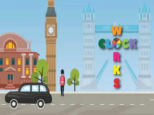 Clock Works Renkli Zaman Değiştirici Saat