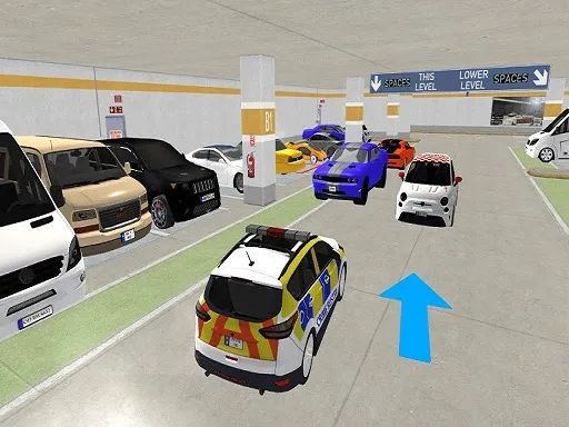 Real Car Parking : Basement Driving Simulation Oyunu