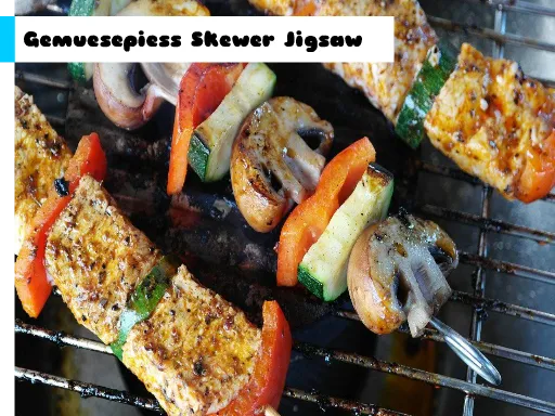 Gemüsepiess Şiş Jigsavı