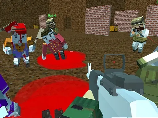 Blocky Warfare Aweper Zombi