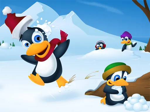 Sevimli Penguen Slide