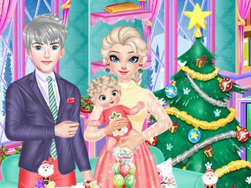 Buzlu Aile Noel Hazırlığı