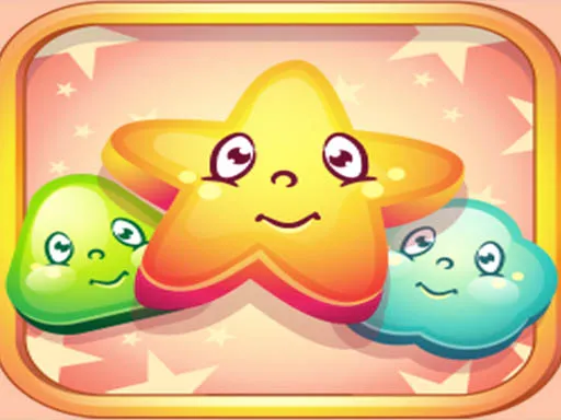 Jellipop Match - Yıldızları Dışına Çıkar Puzzle Oyunu