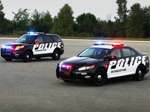 Polis Arabalar Puzzle
