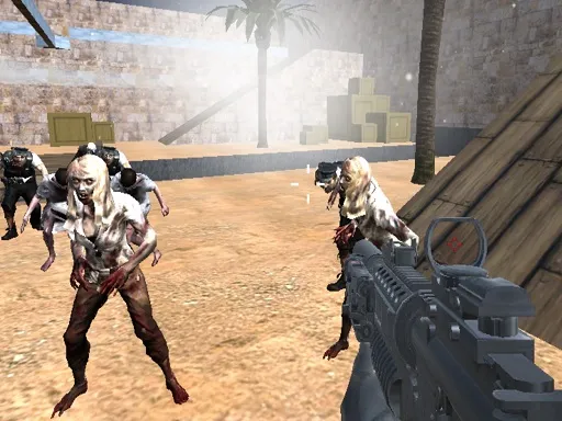 Savaş Vuruşu Zombie Hayatta Kalma Çok Oyunculu