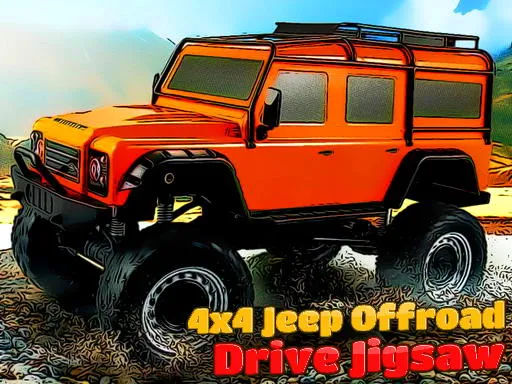 4x4 Jeep Arazi Sürüşü Puzzle