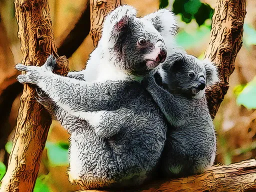Sevimli Bebek Koala Ayısı