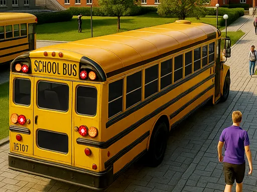 School Bus Driving Game
