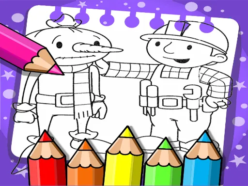 Bob The Builder Renk Boyası Kitabı