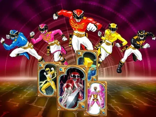 Power Rangers Belleşme - Beyin Bulmaca Oyunu