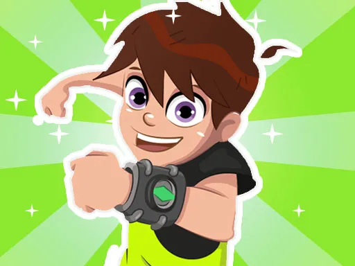 Ben 10 Tepesi Araba Yarışı Uzaylı Çocuk