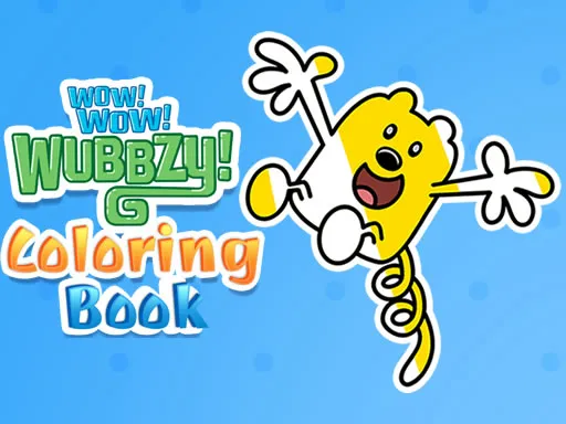 Wow Wow Wubbzy Coloring Book