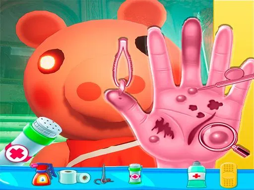 Piggy El Doktor Eğlence Oyunları Kızlar İçin Online