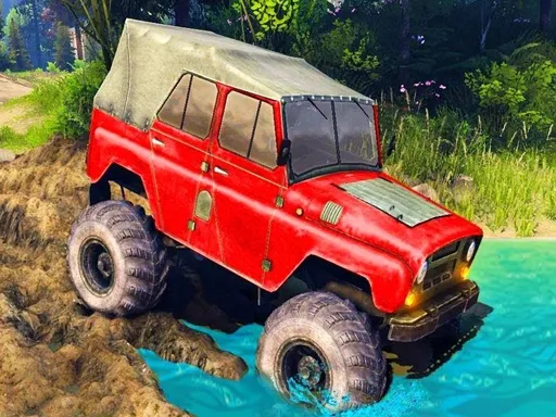 Offroad Jeep Tepe Tırmanışı