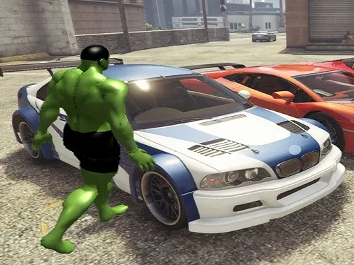 Zincirli Araba vs Hulk Oyunu