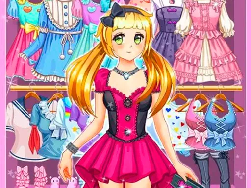 Anime Kawaii Elbisesi