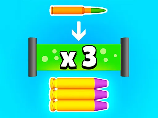 Merge Bullet Army Game