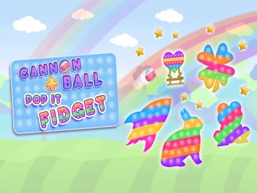 Cannon Ball & Pop It Fidget Oyunu