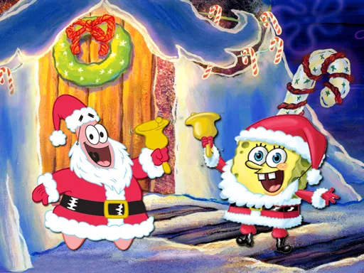 SpongeBob Noel Jigsaw Bulmacanı
