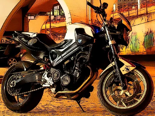 Hızlı Motosikletler Yapboz