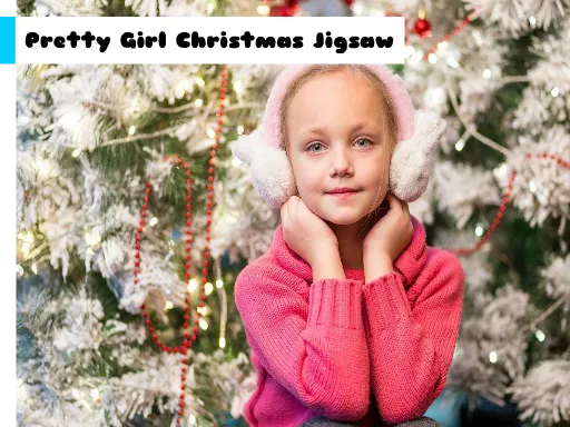 Güzel Kız Noel Jigsavı