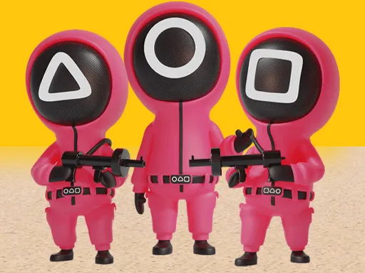 Squid Game 3D Kırmızı Işık Yeşil Işık