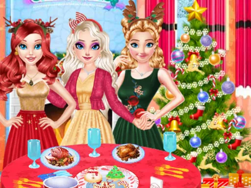 Prenses Mükemmel Noel Partisi Hazırlığı