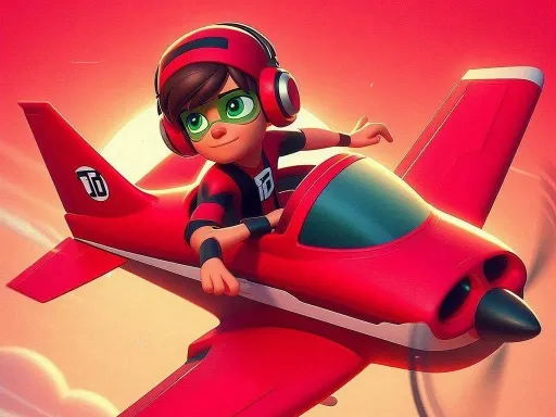 Ben 10 Tappy Plane