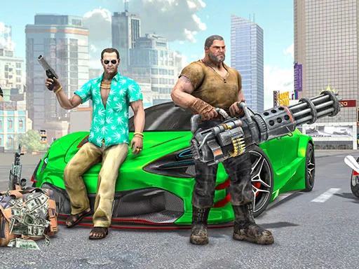 Real Gangster City Crime Car Simulator Oyunu
