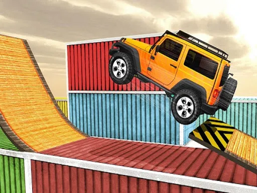 İmkansız Yollar Jeep Akrobasi Sürüş Oyunu
