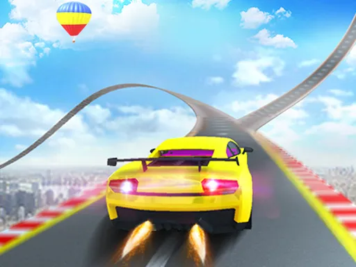 Car Stunts Impossible Track