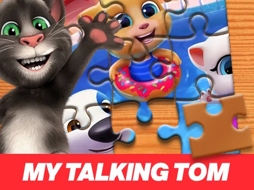 Talking Tom ve Arkadaşları Parça Bulmacası