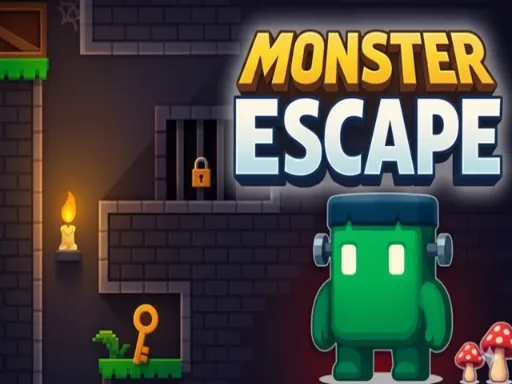 Monster Escape: Mantar Kaçış: Mantık Bulmaca Macerası