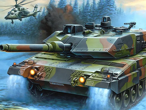 Savaş Tankları Puzzle Koleksiyonu