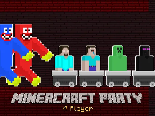 MinerCraft Party - 4 Oyuncu