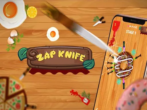 Zap knife: Hedefe Bıçak Atma