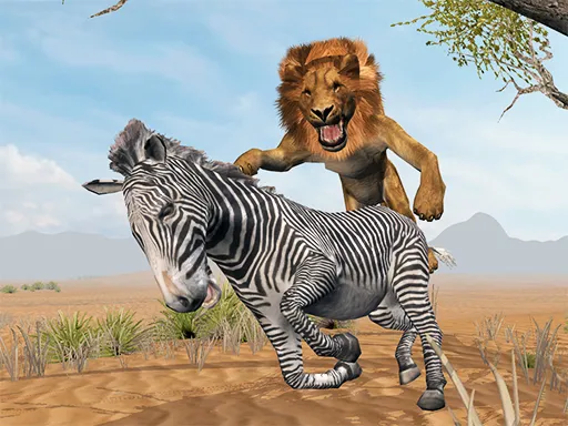 Aslan Kral Simülatörü: Vahşi Hayvan Avı