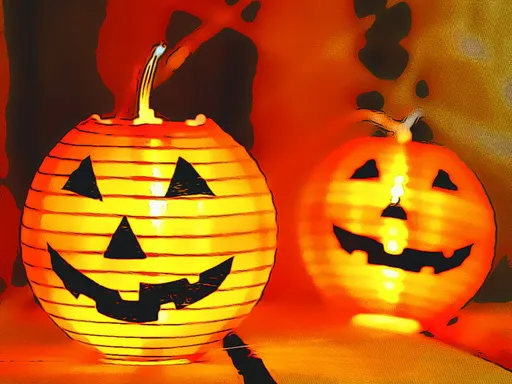 Eğlenceli Halloween Balkabakları
