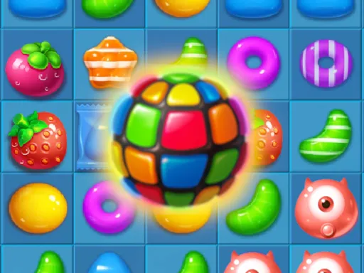 Sweet Candy Match 3 Oyunu