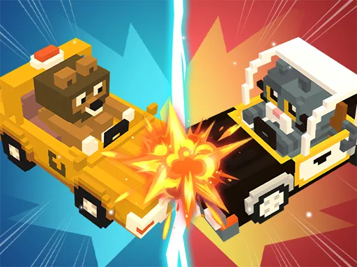 Bumper Car Demolition Race