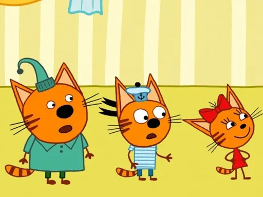 Three Cats Jigsaw Puzzle Collection